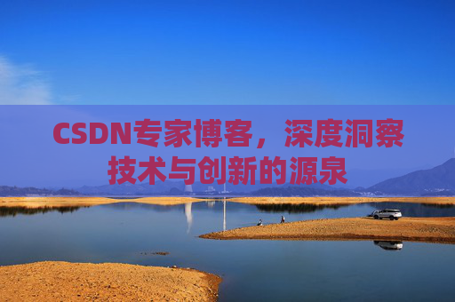 CSDN专家博客,深度洞察技术与创新的源泉